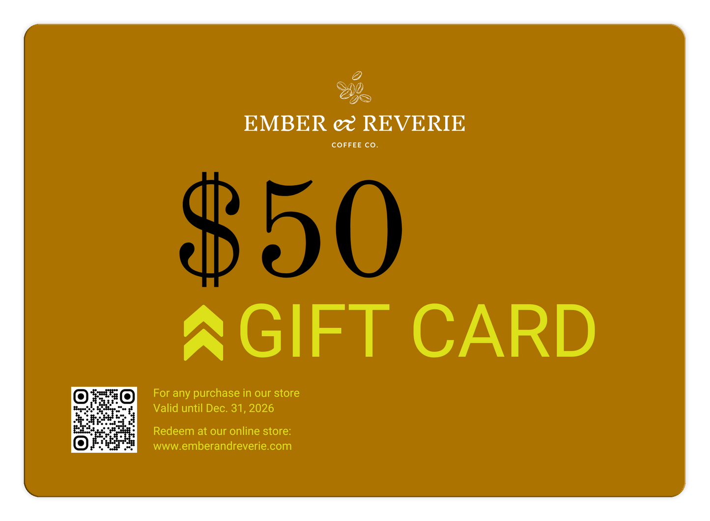 The Only Way is Up Gift Card