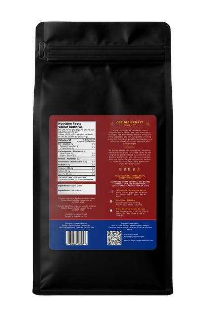 Obsidian Roast - Dark Roast - 16 oz