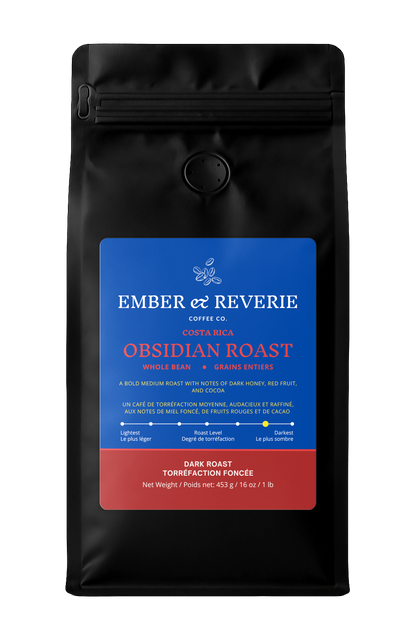 Obsidian Roast - Dark Roast - 16 oz