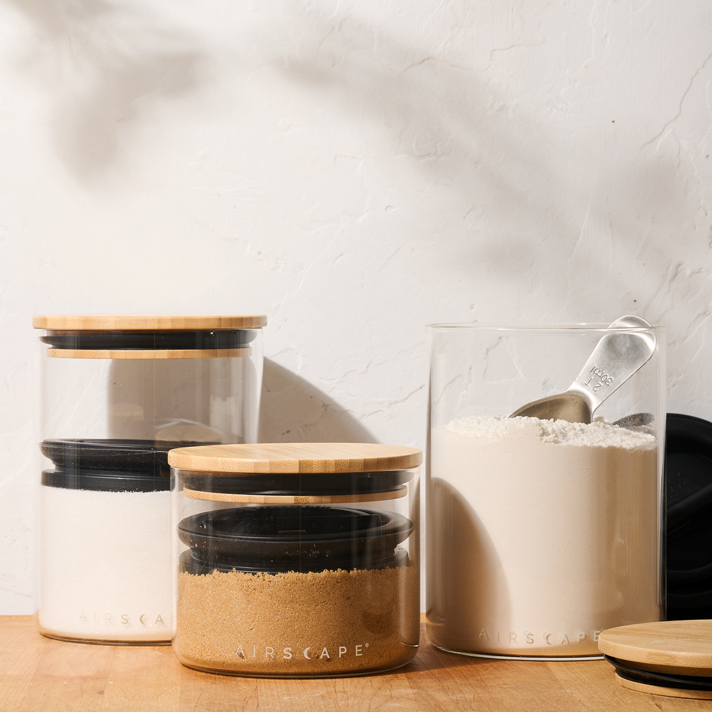 Airscape® Glass Coffee Canister 7”