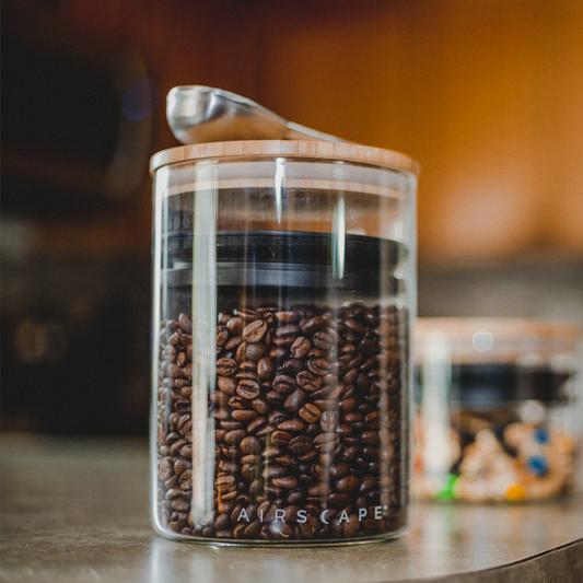 Airscape® Glass Coffee Canister 7”